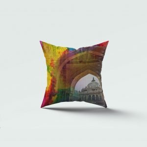 Architect print cushion