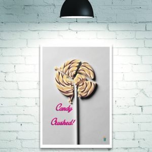 candy crusehd wall poster